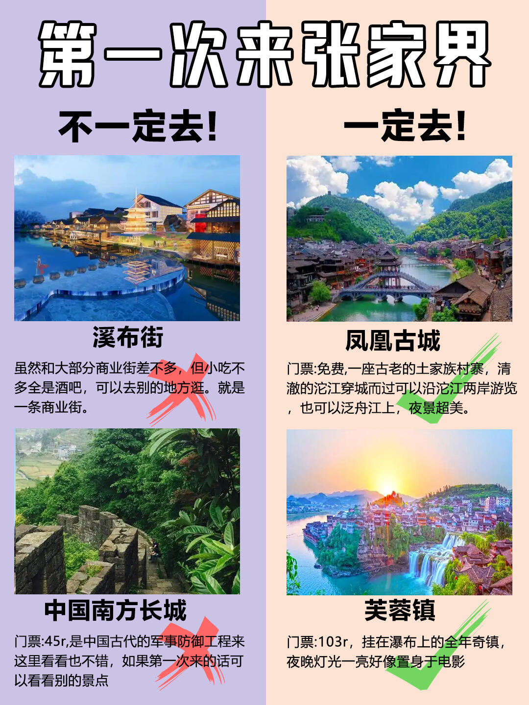 北京到张家界旅游攻略