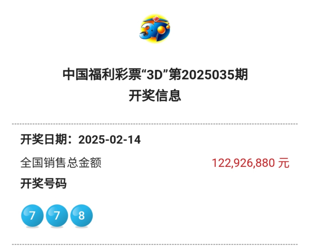 福彩3d开机号试机号10期数据福彩3D开机号试机号10期-第2张图片