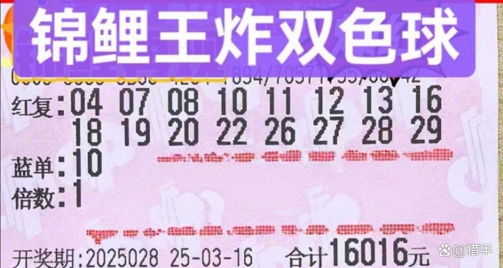 双色球开奖结果揭晓