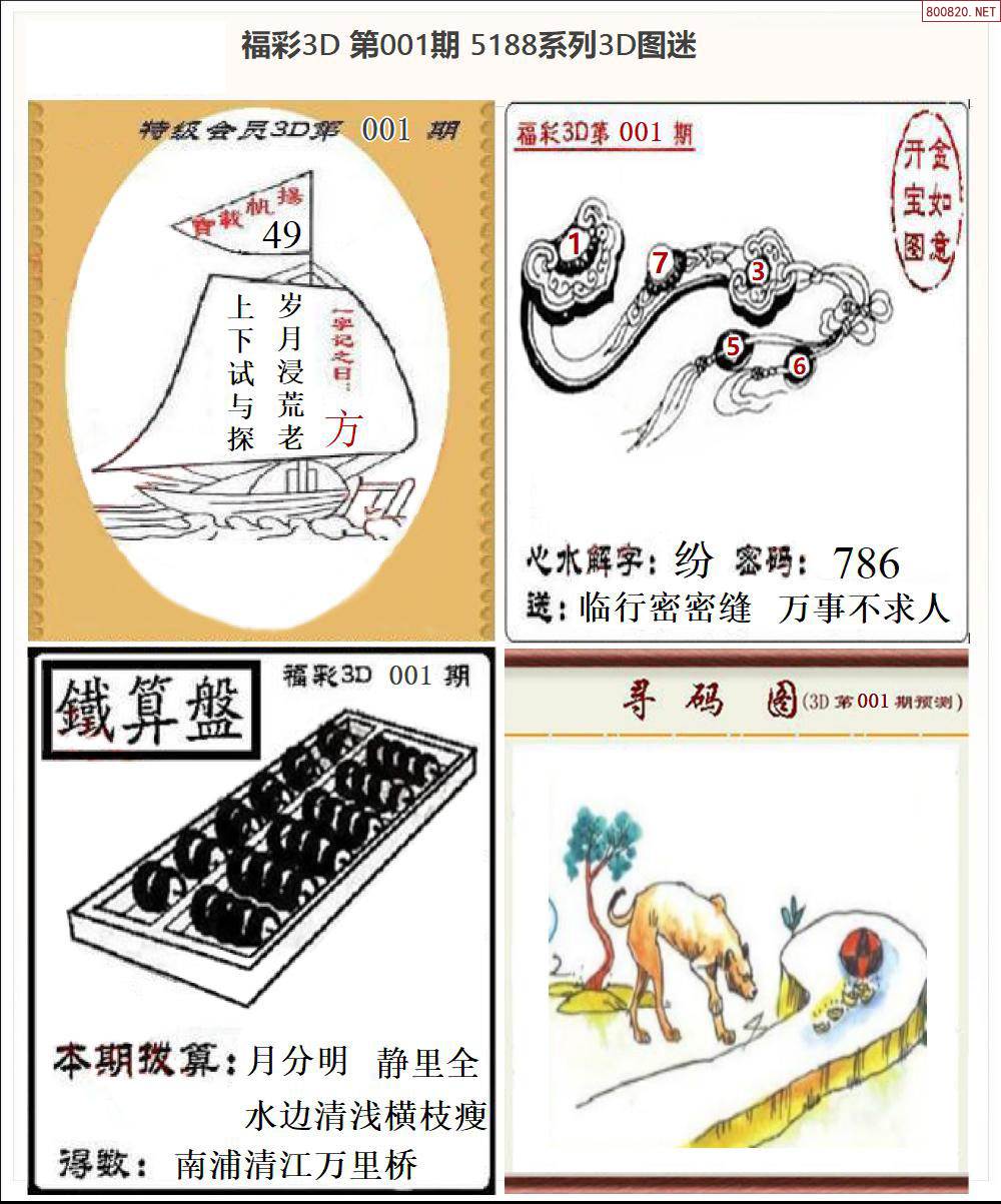 福彩3d字谜图谜总汇九十文字版福彩3D字谜图谜总汇九十文字版