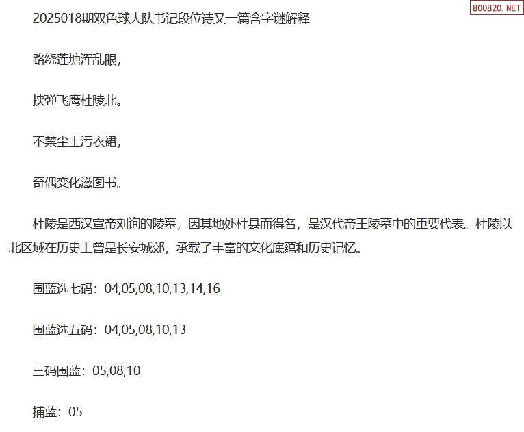 双色球字谜汇总双色球字谜汇总
