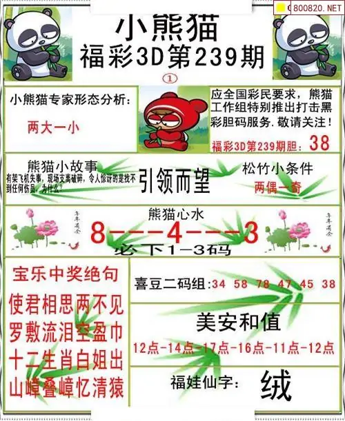 今日福彩3d字谜总汇今日福彩3D字谜总汇