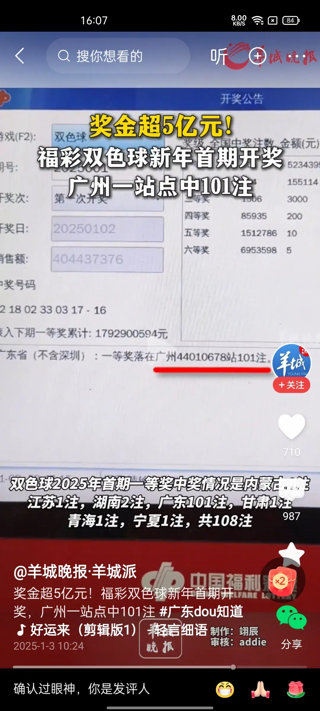 双色球开奖结果94双色球开奖结果94，神秘与惊喜-第2张图片