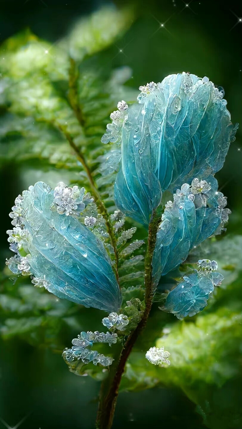 水晶花，美丽与神秘交织的花卉