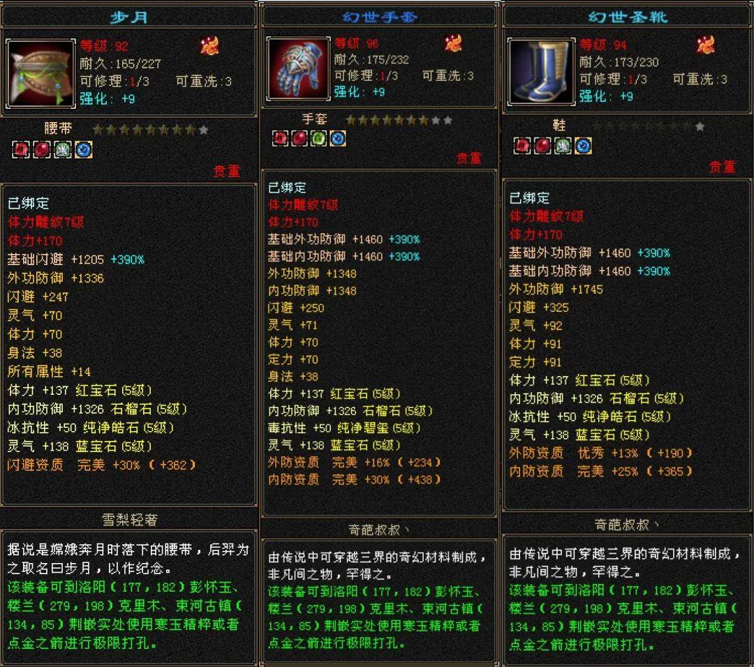 天龙八部神器天龙八部神器概述