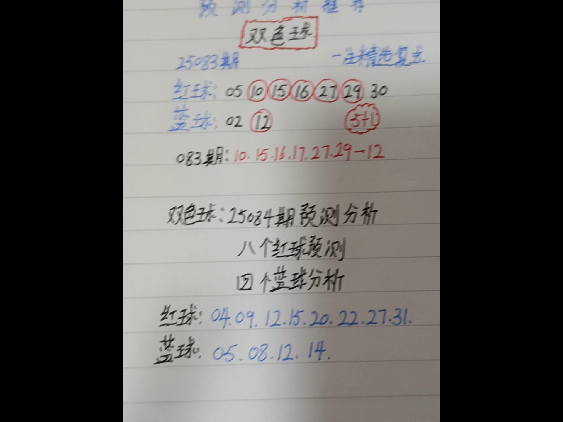 双色球下期预测最准确双色球下期预测最准确文章