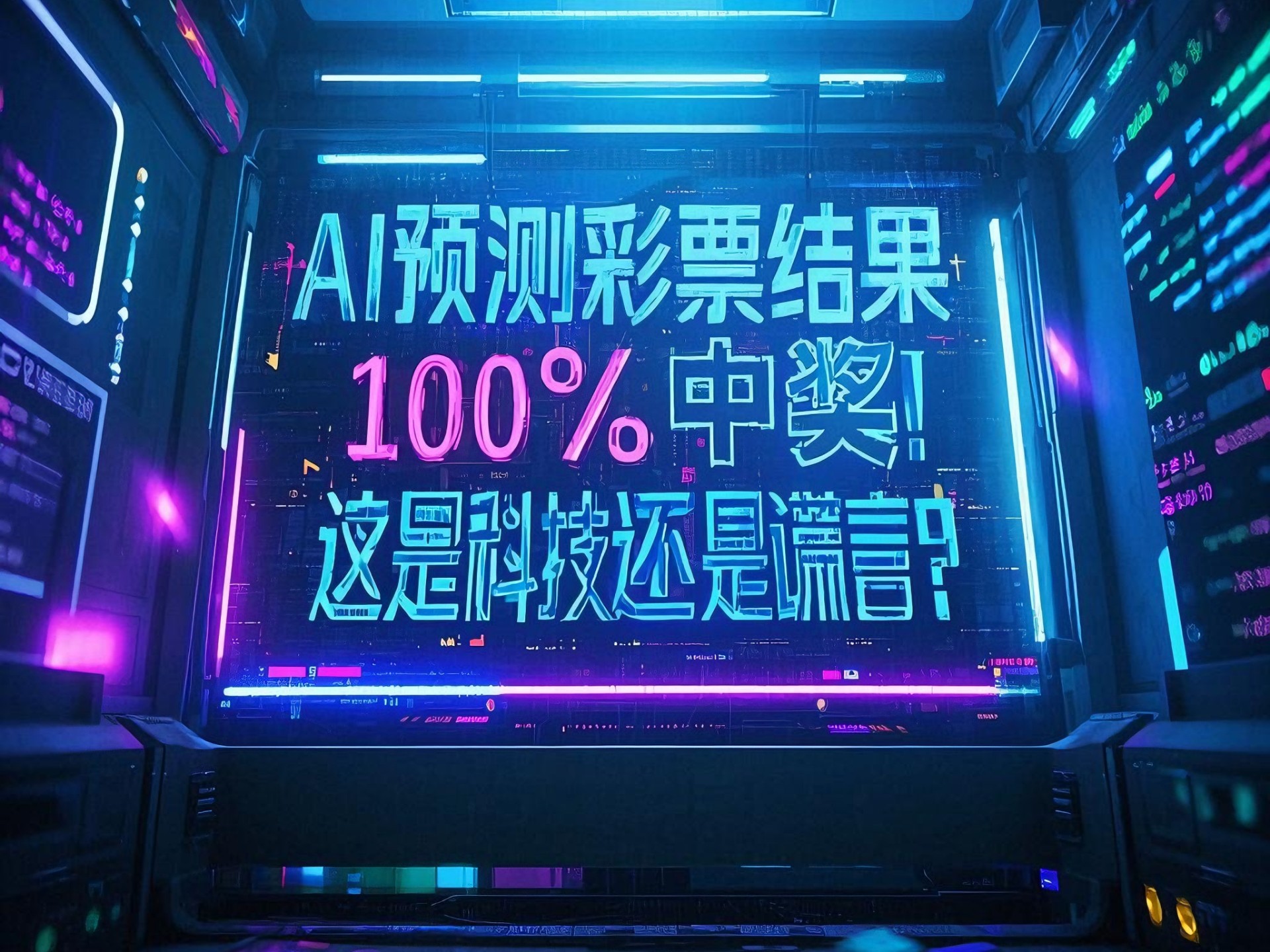 一肖一码，准确率100%的彩票预测