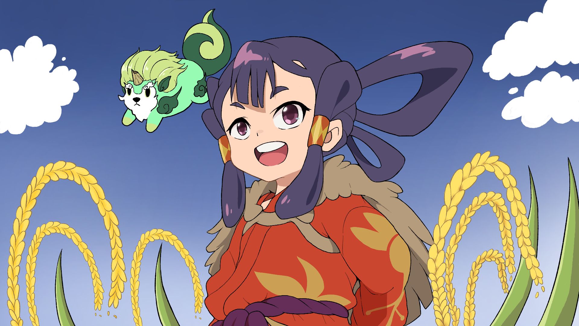 天穗的稻田姬天穗的稻田姬，田园之美与诗意人生-第2张图片