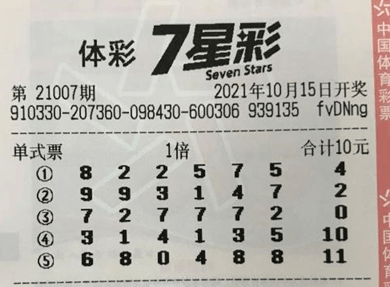 新七星彩中奖规则解析