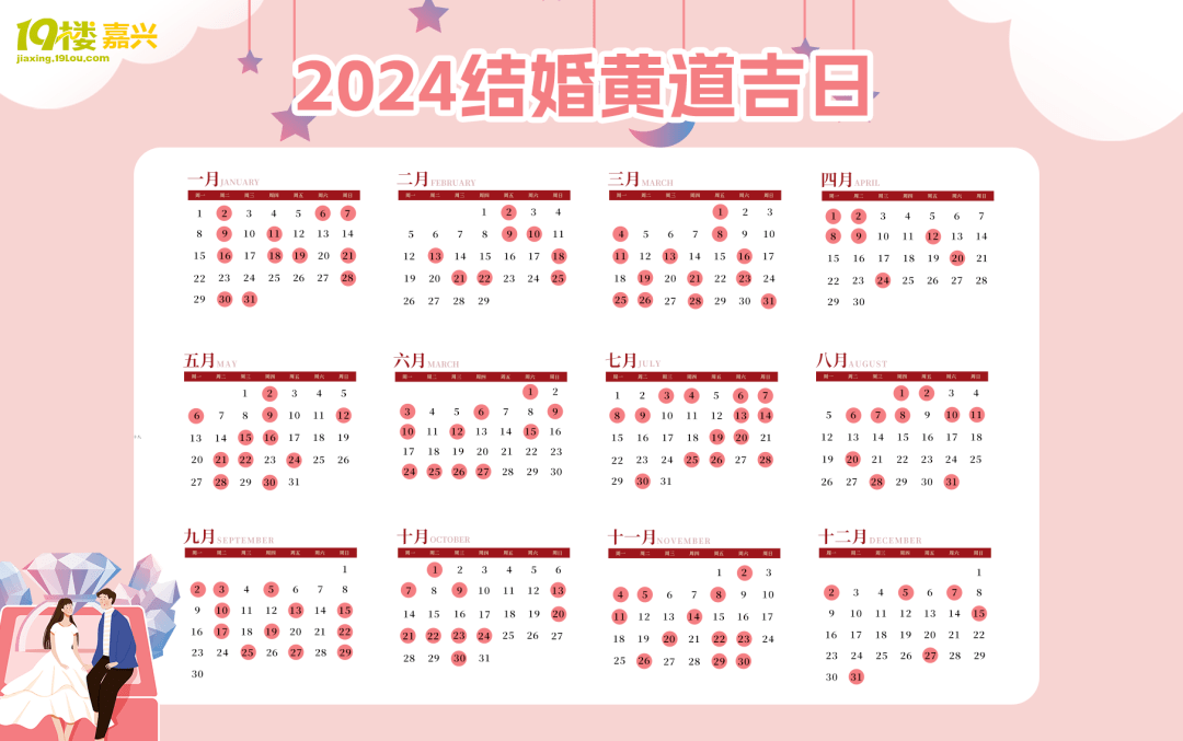 2024年1 1月黄道吉日2024年1月黄道吉日推荐