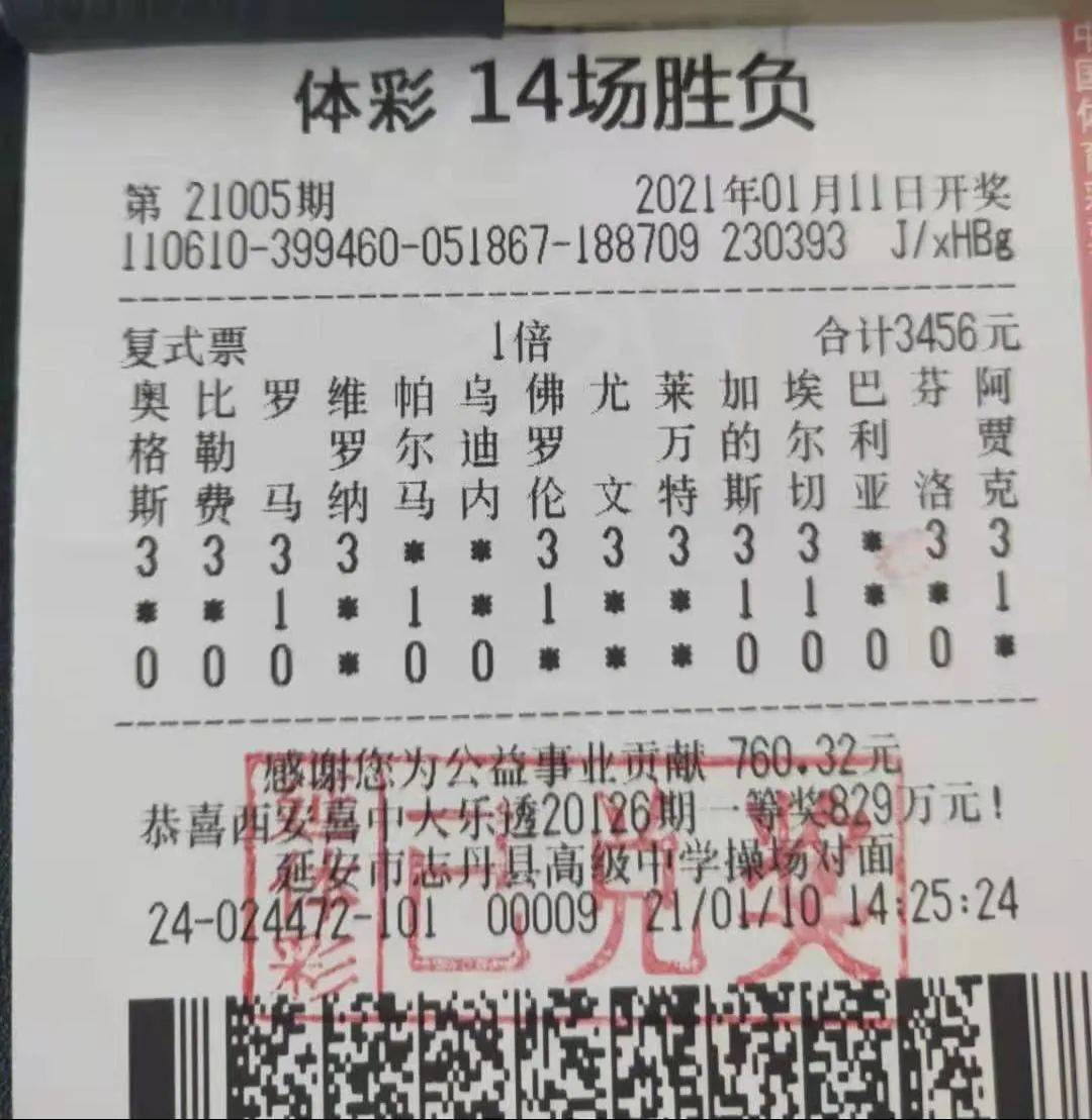 揭秘14场胜负彩开奖结果