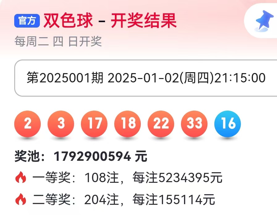 双色球开奖结果是多少双色球开奖结果是多少