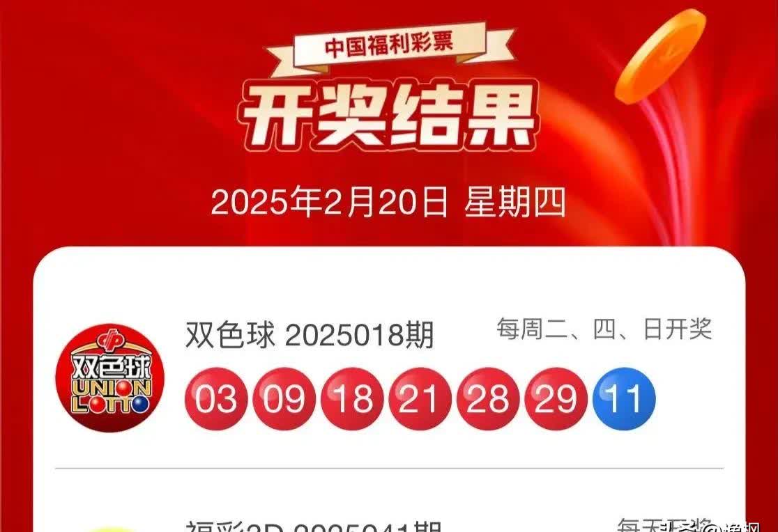 双色球今日开奖公告-第3张图片