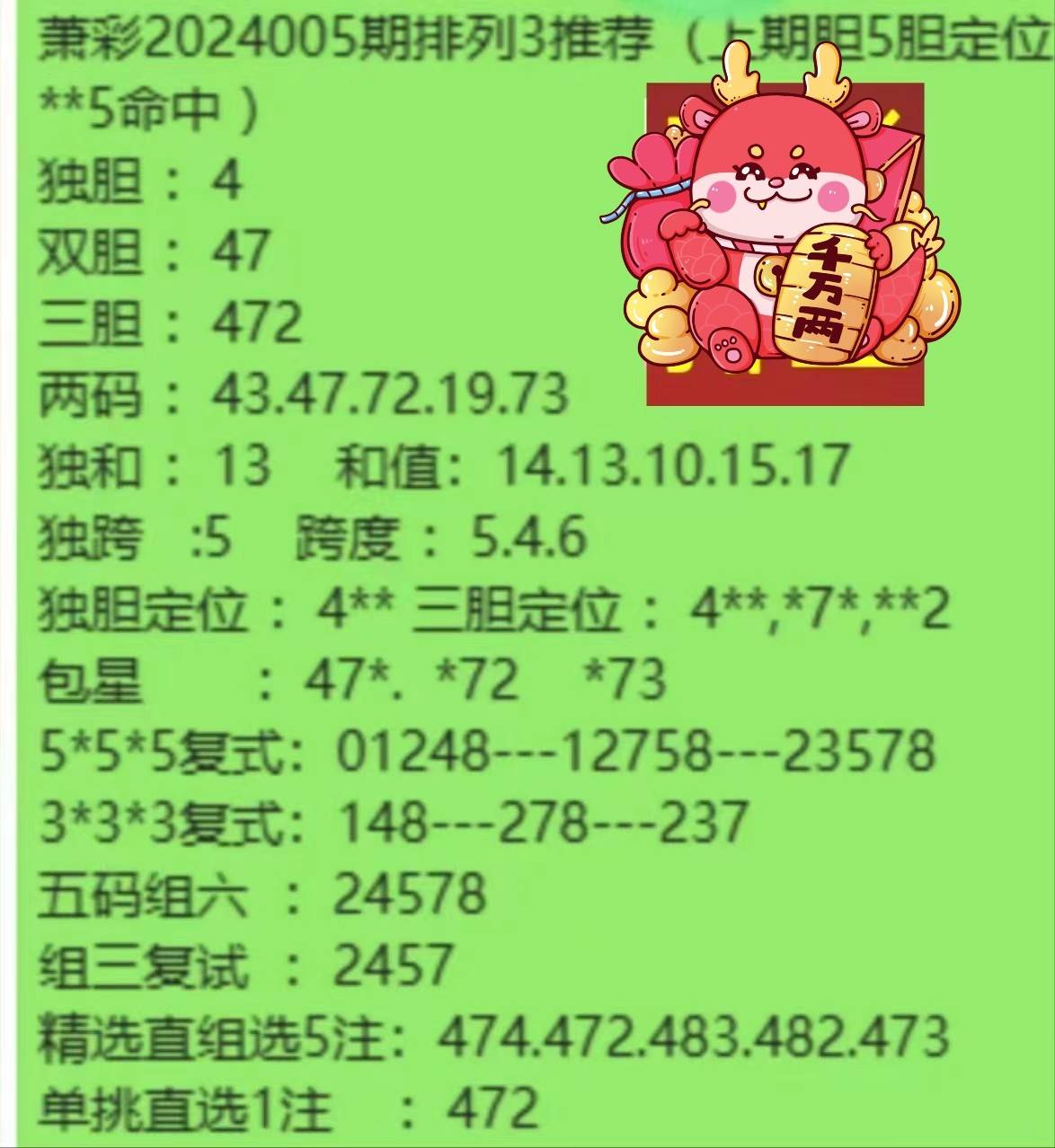 今日3D正版藏机图揭秘-第2张图片
