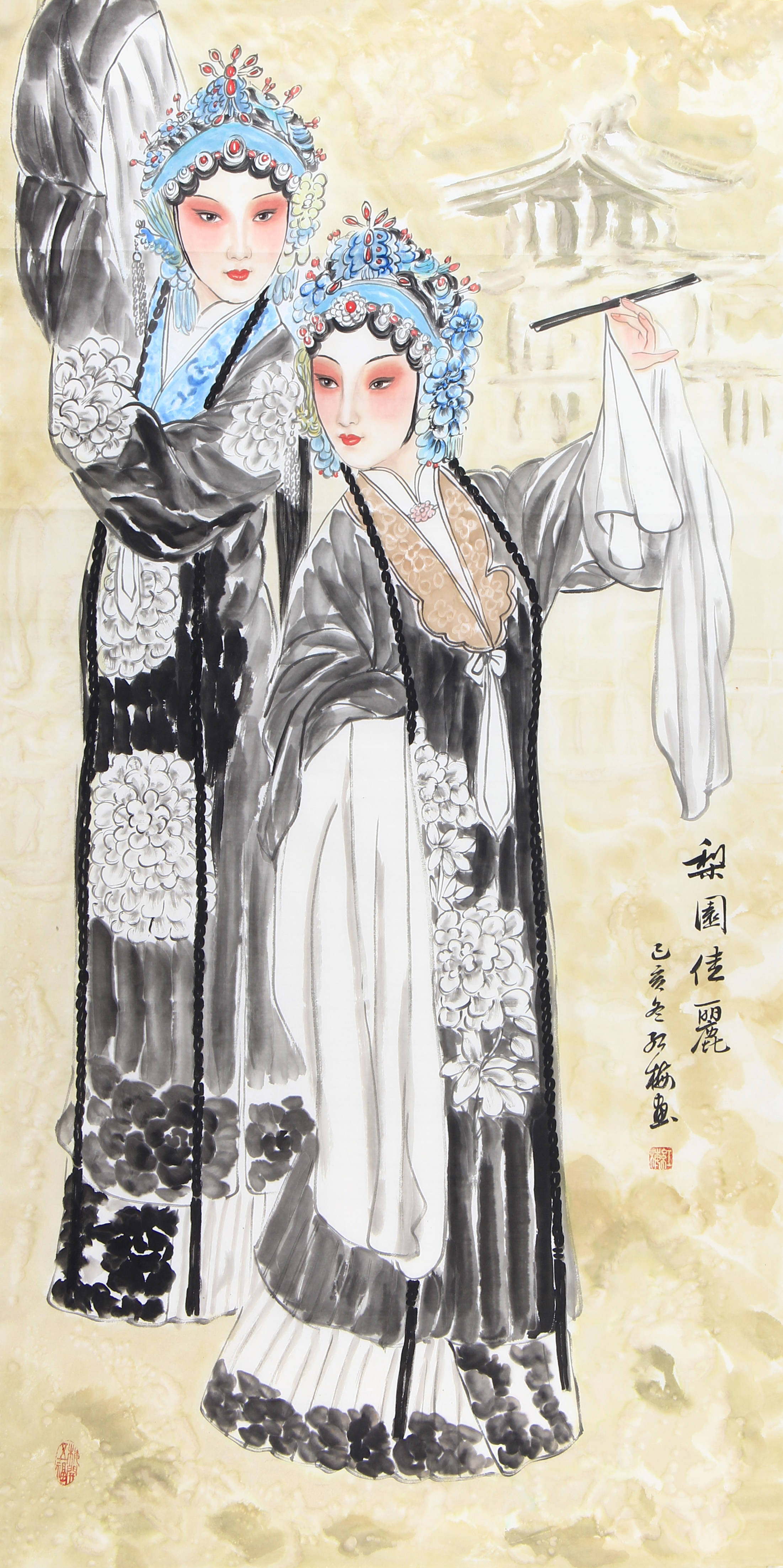 八马骏图八马骏图，中华文化的瑰宝
