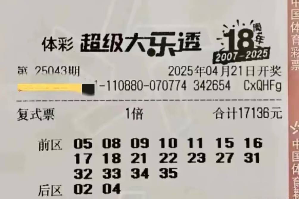 大乐透最新彩票结果揭晓