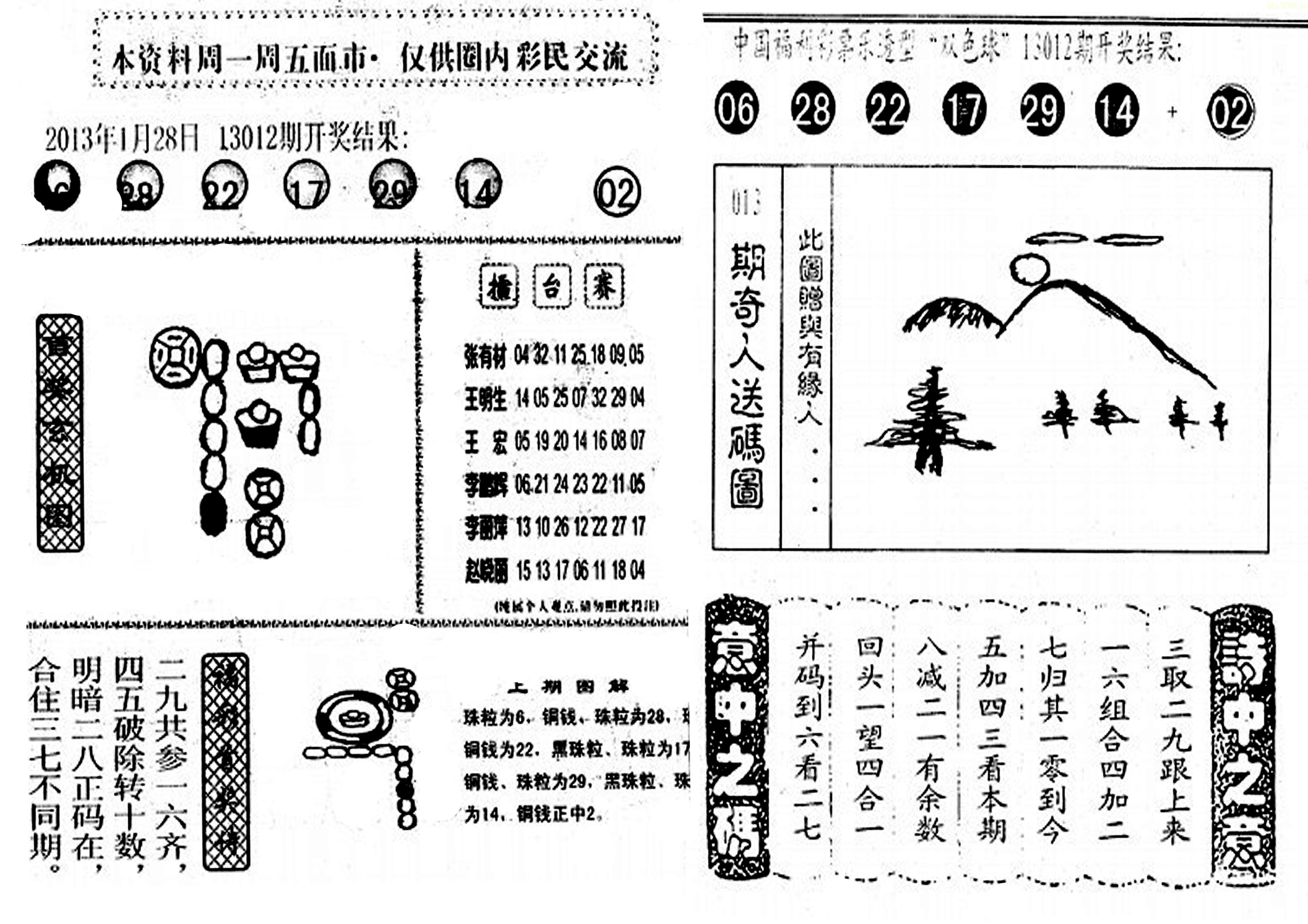 双色球圣手仙子字谜双色球圣手传奇-第2张图片