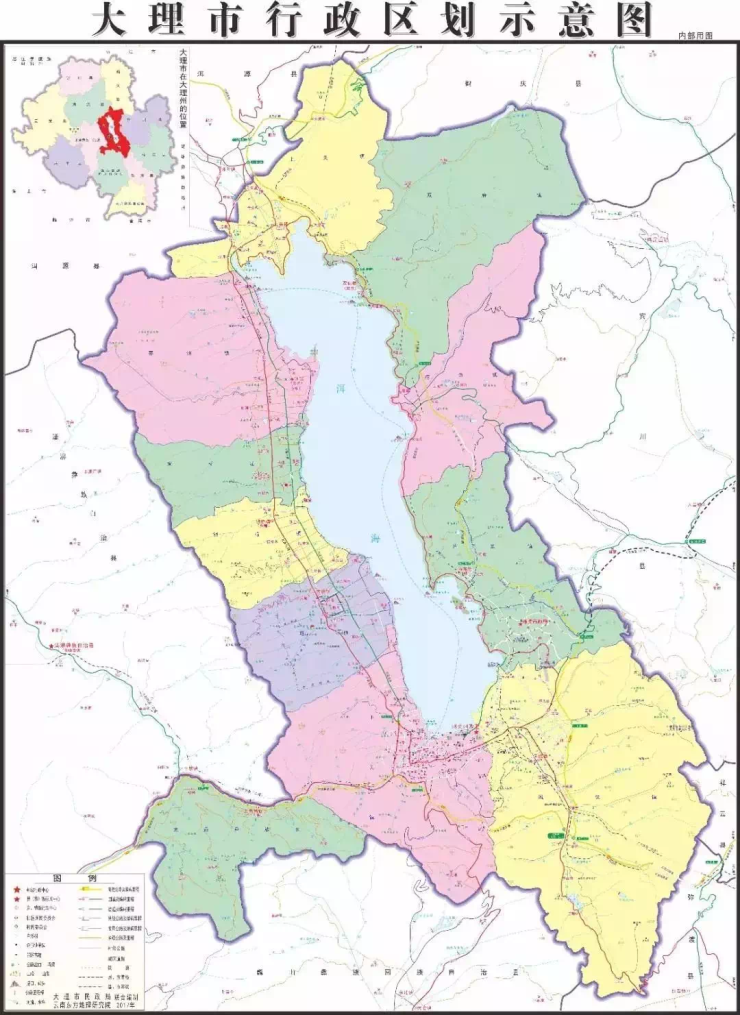 大理市地图详解