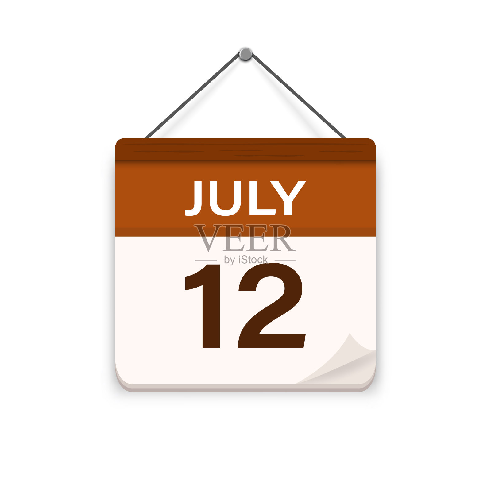 2012年7月日历